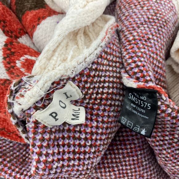 Colorful Patchwork Women Sweater - Picture 3 of 4